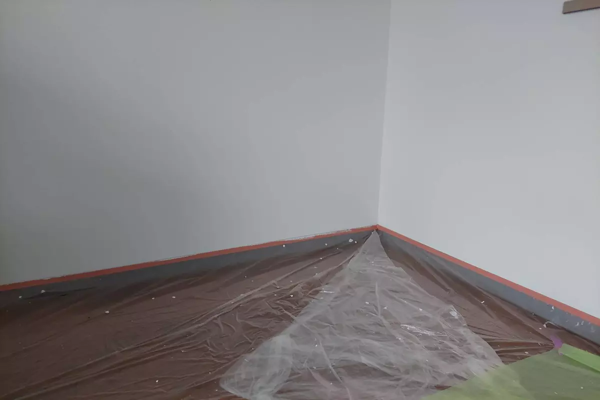 室内の壁塗装